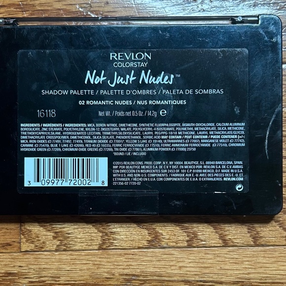 *NEW Revlon Colorstay Not Just Nudes “02 Romantic Nudes” 10 Pan Palette - Picture 7 of 7